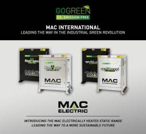 MAC Electrically Heated Static Pressure Washers