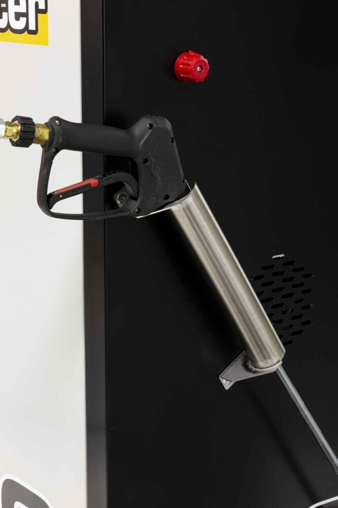 Stainless steel lance holder