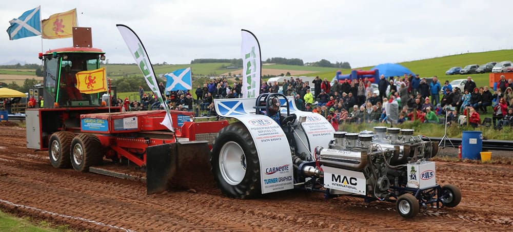 Scottish Tractor Pulling Event